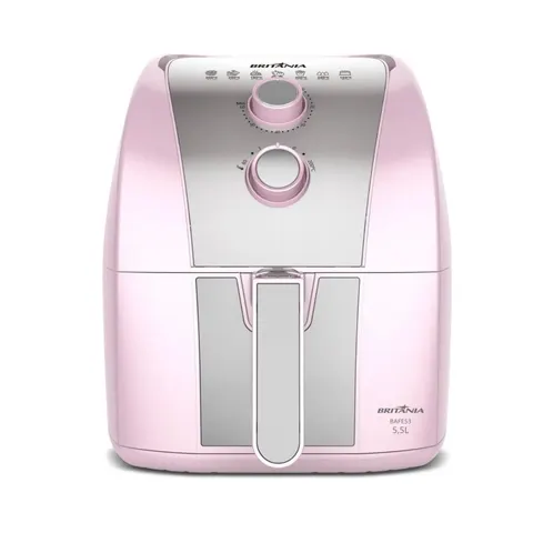 Britania Freidora AIR FRYER BAFE53 5.5L ROSA