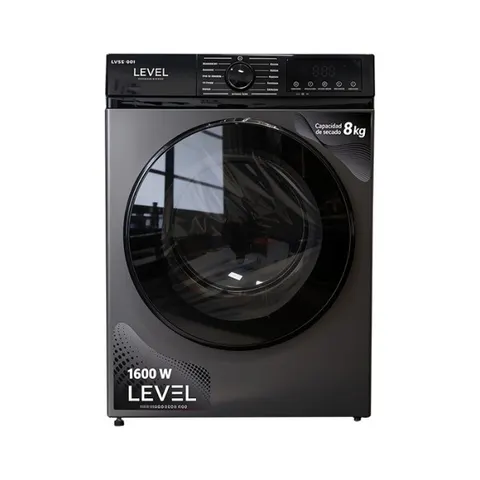Level SECARO ROPA 8KG LVSE-001 CARGA FRONTAL GRIS