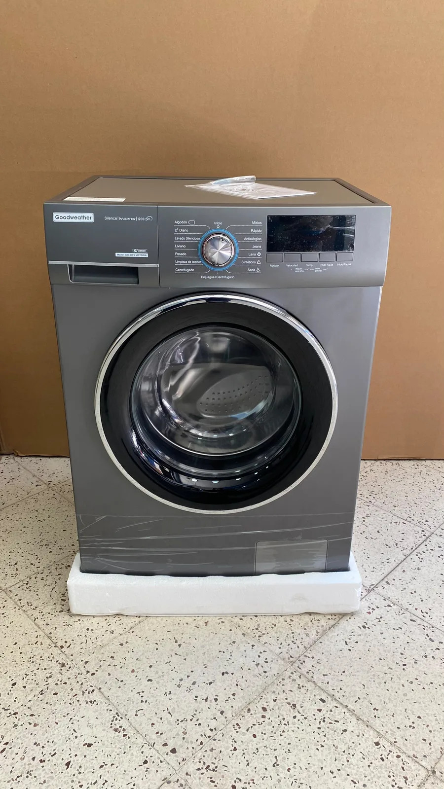 Goodweather Lavarropas VICTORIA GW-80FS 8KG