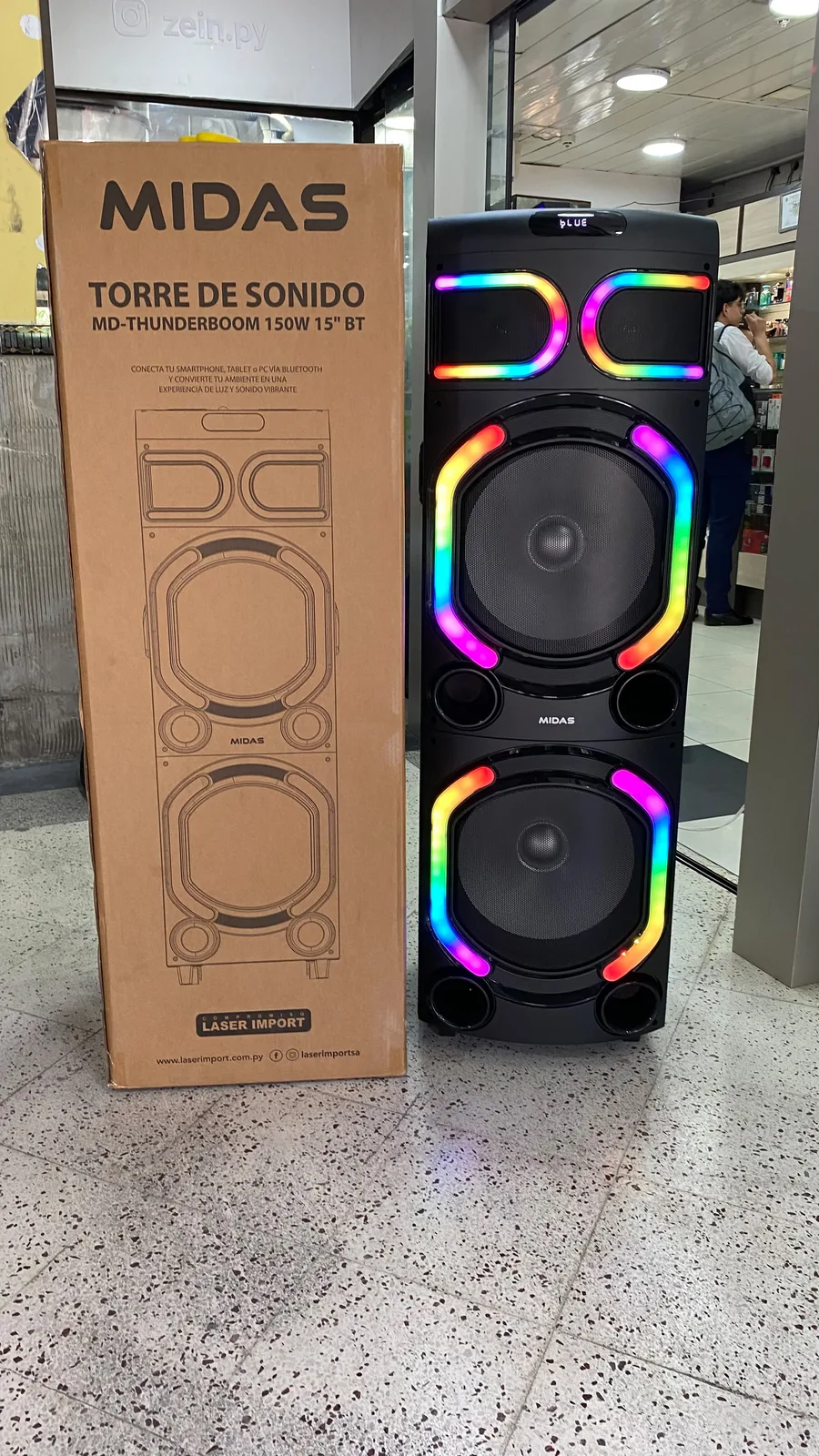 Parlante Midas Thunderboom 150w 15”