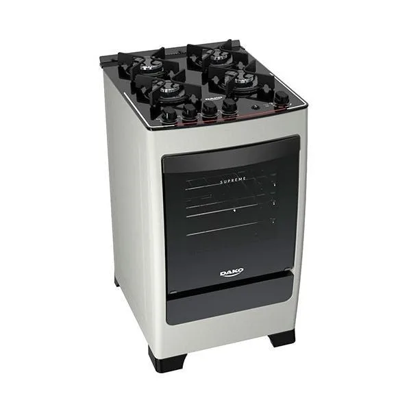 Dako Cocina SUPREME GLASS 4 Hr TITANIO Ee, Luz, MV