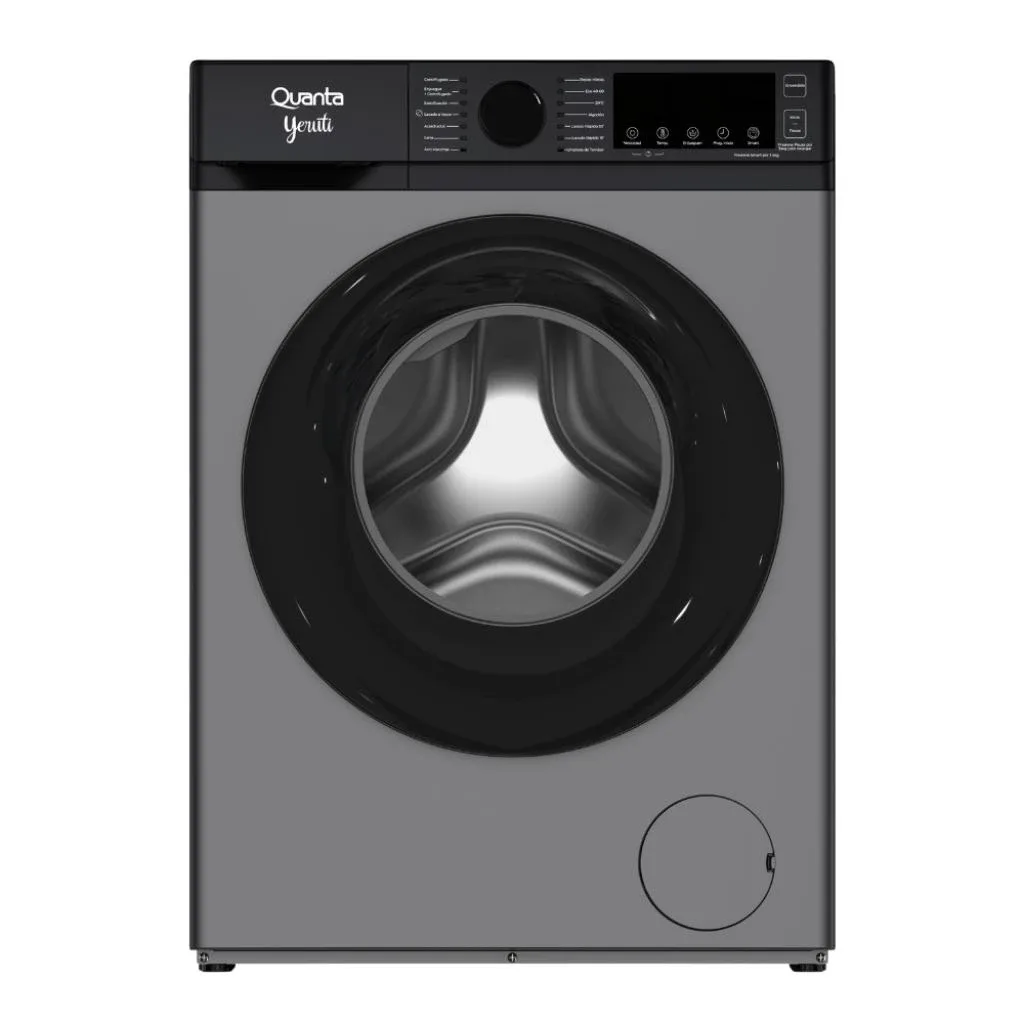 QUANTA Lavarropas QTLCF10 10KG/CF YERUTI CARGA FRONTAL 220V