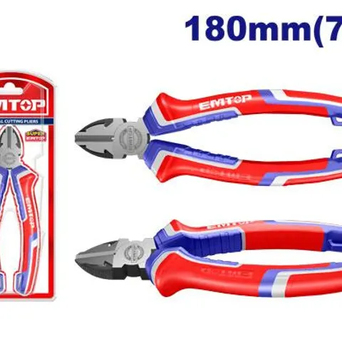 Emtop PINZA DE CORTE DIAGONAL 7"