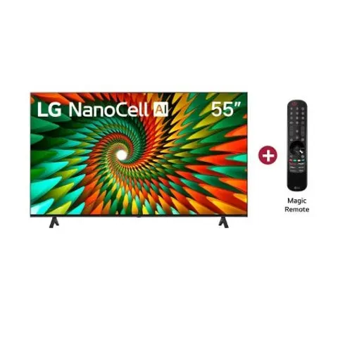 LG TV Smart 55" NanoCell 55NANO77 WebOS LED